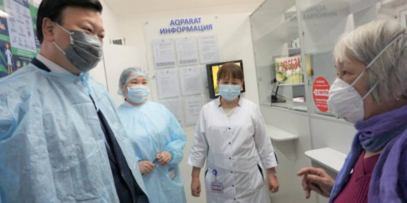 Алексей Цой алматылық дәрігерлерге арнайы тапсырма берді.