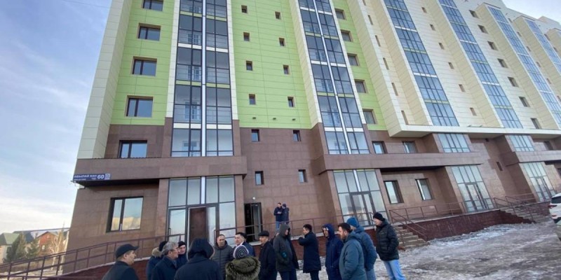 Ақтөбеде 500 адам баспана құқығынан айырылған.