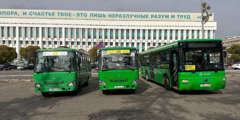 Сергек. Автобустарға айыппұл негізсіз салынған.