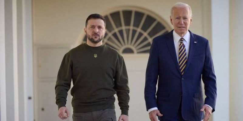 Зеленский Байденмен кездескеннен кейін «керемет жаңалықпен» бөлісті.