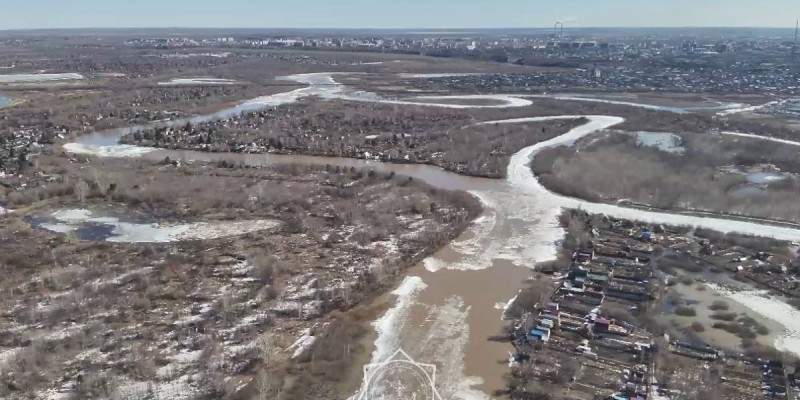 Петропавлдың бірнеше кентін су басты.