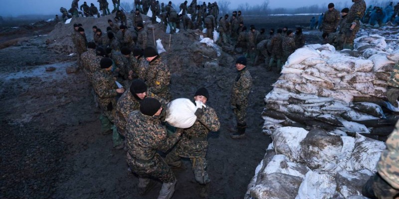 СҚО-да су тасқынына қарсы іс-шараларға 3000-нан астам адам жұмылдырылды.