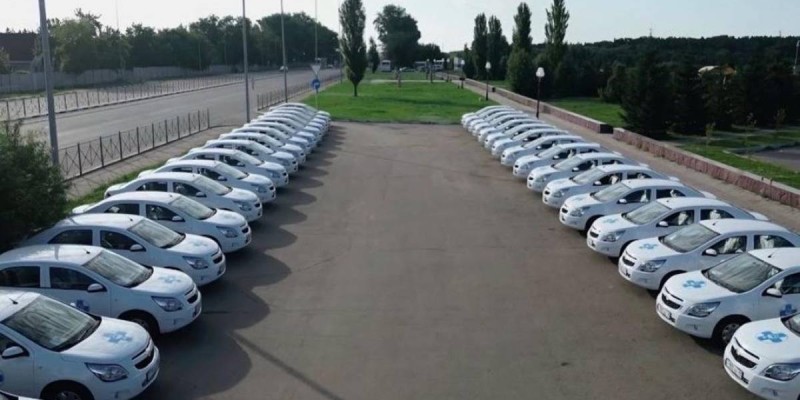 Ветеринарларға қызметтік автокөліктер табыс етілді.