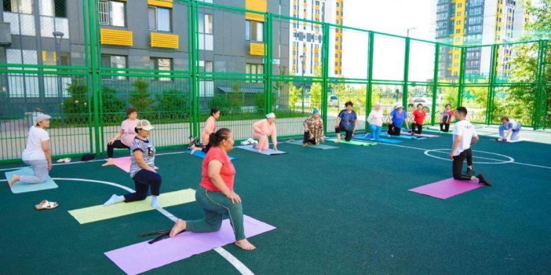 AULAFIT әлеуметтік жобасының қатысушылары экологиялық акцияны қолдады.