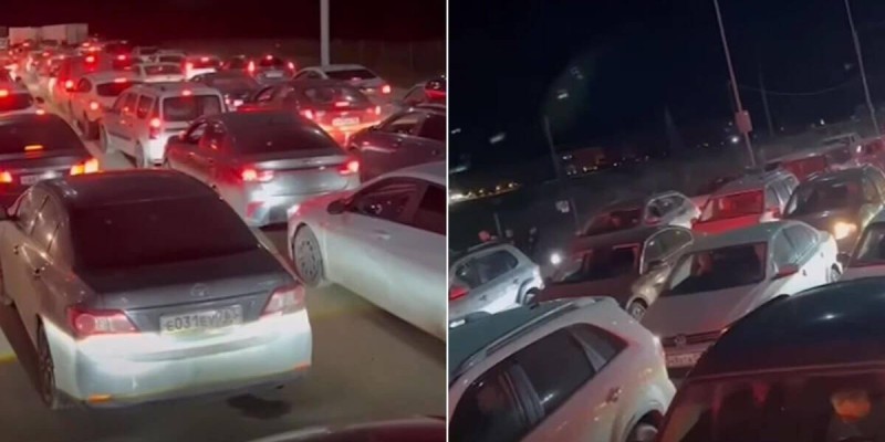 Ресеймен арадағы 4 бекетте үлкен кептеліс болып жатыр.