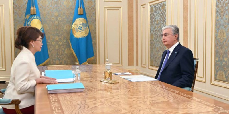 Президент Балаеваны қабылдады.