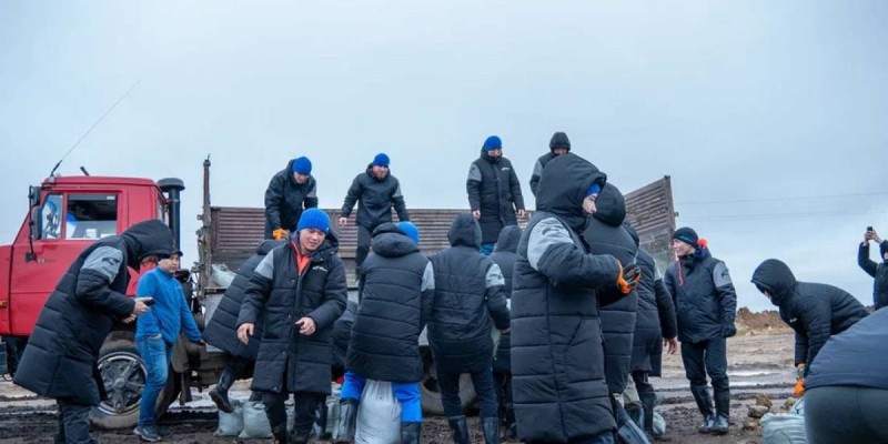 «Дала Қырандары» Тайтөбе ауылының тұрғындарына көмекке келді.