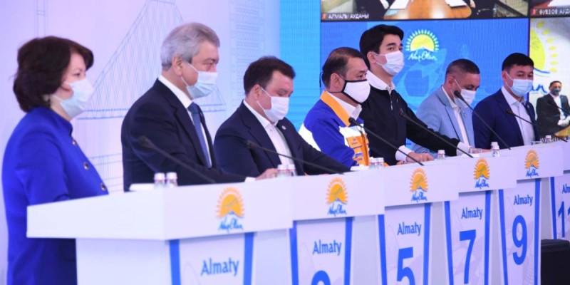 «Nur Otan» партиясының Алматы мәслихатына арналған тізімі жасалды.