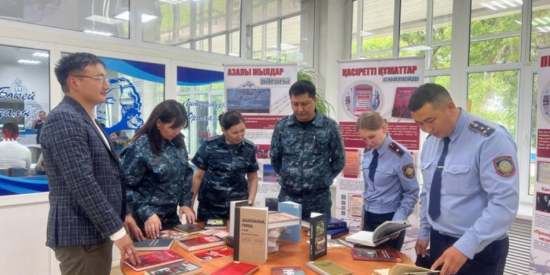 ҚР ІІМ ҚАЖК №24 мекемесі қызметкерлері саяси қуғын-сүргін және ашаршылық құрбандарын еске алды.