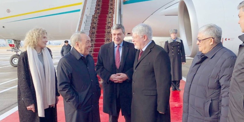 Назарбаев Ресейге барды, Путинмен кездеседі.