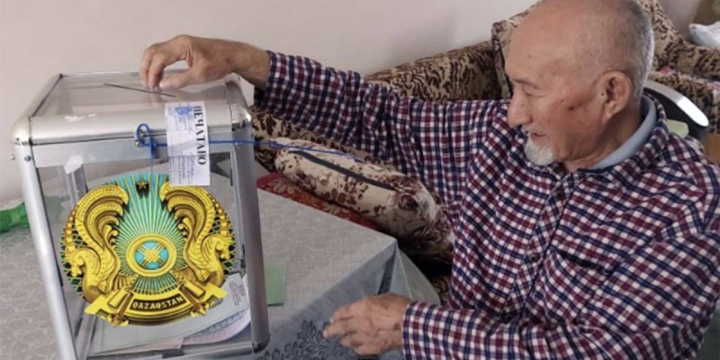Алматыда дауыс қалай берілуде: егде жас азаматтық ұстанымға кедергі емес.