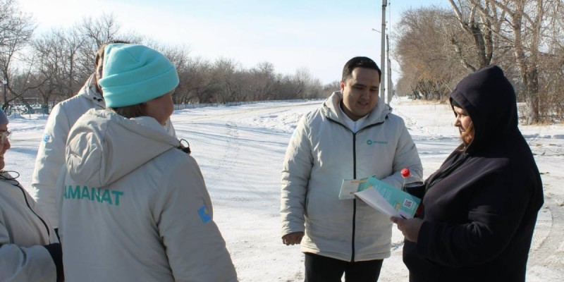 «АМАNАТ» партиясы өкілдерінің сайлауалды үгіт-насихат жұмыстары жалғасуда.