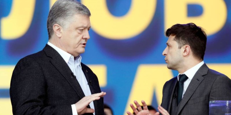 Порошенко мен Зеленскийдің дебаты өтті.