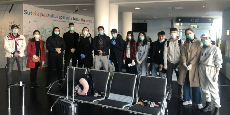 Литвадан Қазақстанға 15 студент келді.
