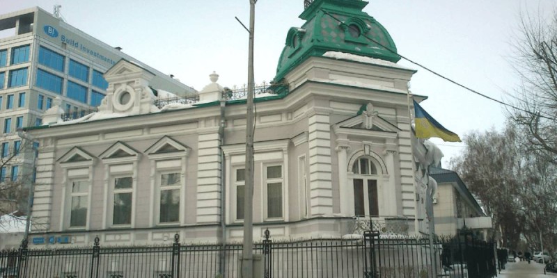 Астанада Украина Елшілігіне мина қойылды.