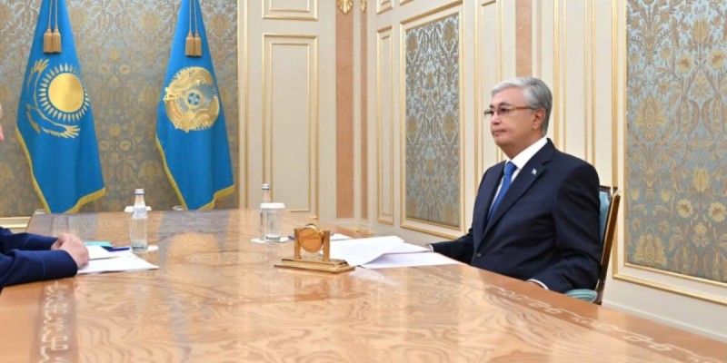Мемлекет басшысы Қосановты қабылдады