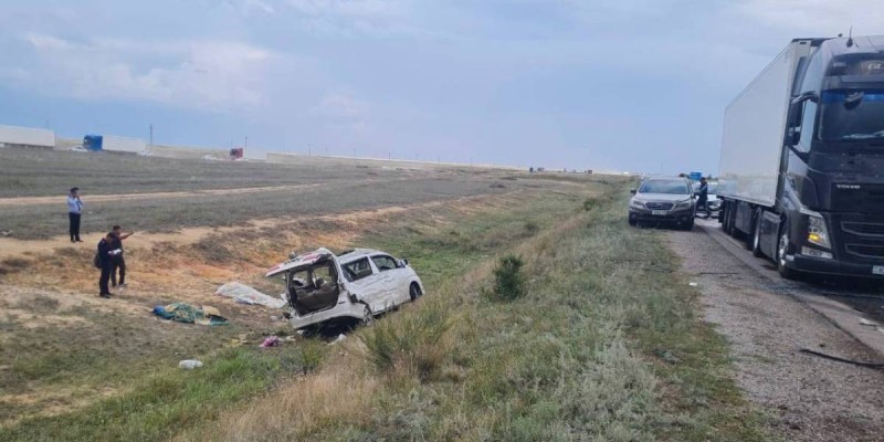 Ақтөбе облысында жол апатынан төрт адам қаза тапты