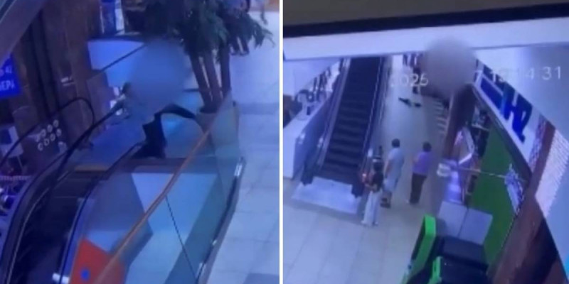 Петропавлда сегіз жастағы бала эскалатордан құлап кетті