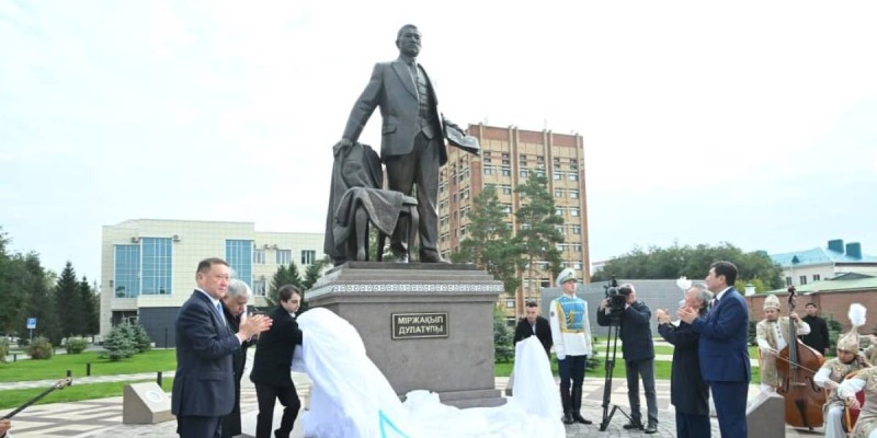 Қостанайда Алаштың аяулы перзенттерінің біріне ескерткіш қойылды
