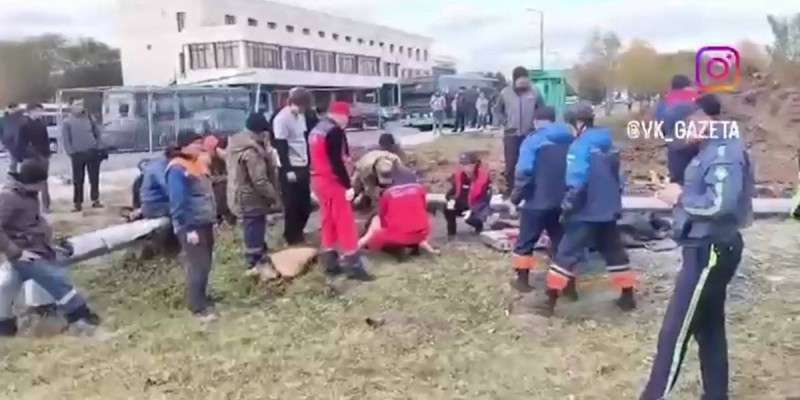 Қарағандыда кәріз желілерін жүргізу кезінде екі жұмысшы қаза тапты