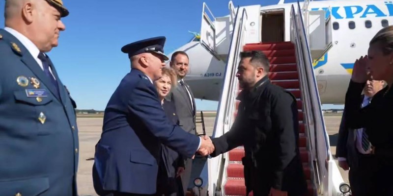 Владимир Зеленский Вашингтонға келді