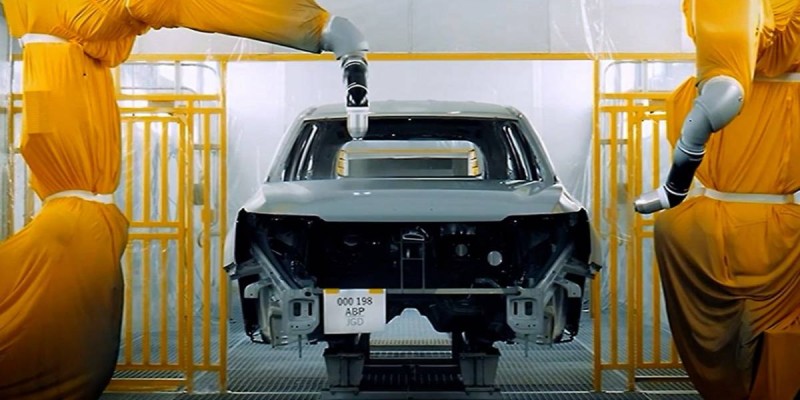Тоқаев телекөпір арқылы KIA Qazaqstan автомобиль зауытын ашты