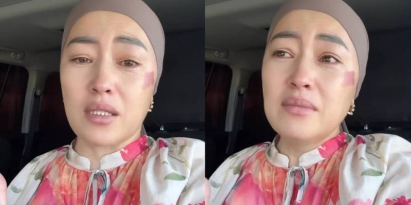 "Сіз жоқсыз! Сіз ғана жетпейсіз": Наркенже Серікбаева жылап, өкінішін жеткізді (ФОТО)