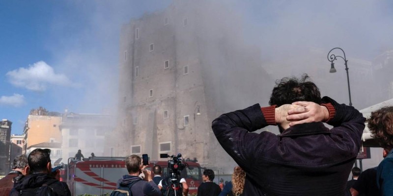 Римде XIII ғасырда салынған ғимарат опырлып түсті, қаза болғандар бар