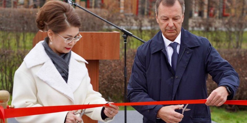 Мәскеуде «Қазақстан мен Ресей достығы» сквері ашылды