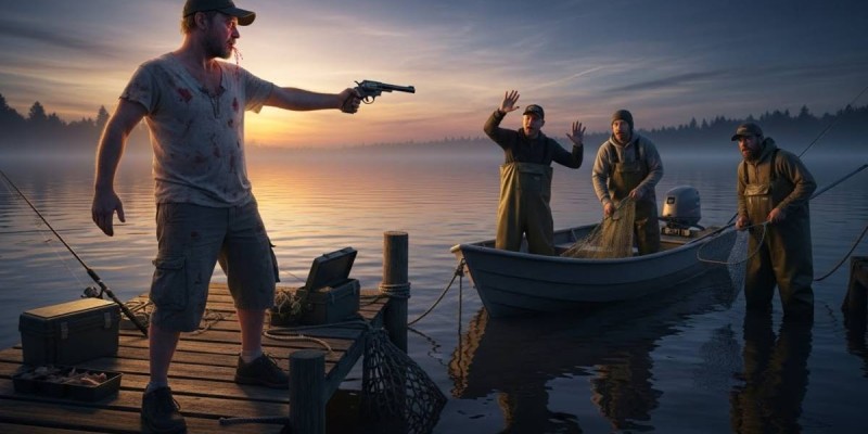 Ішіп алып балықшыларды мылтықпен атқан адам 15 жылға сотталды