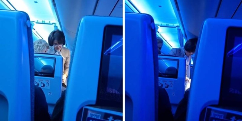 Денсаулық сақтау министрі Әлназарова ұшақ бортында жолаушыға алғашқы көмек көрсетті