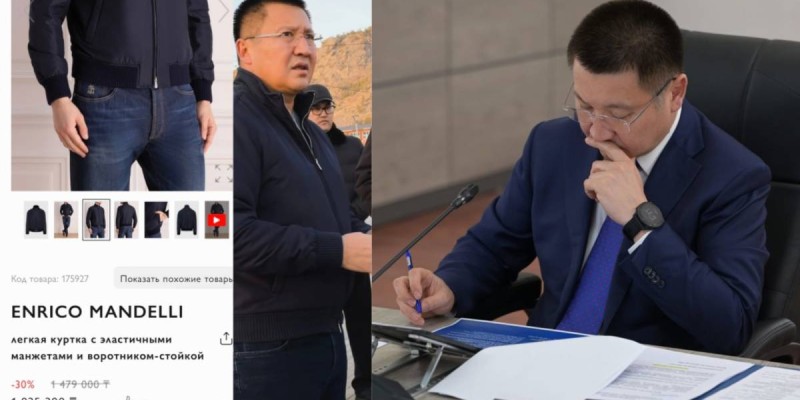 «1 млн 400 мың теңге»: Павлодар облысы әкімінің сырт киімі көзге түсті