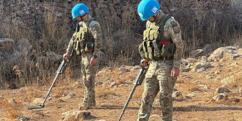 Қазақ бітімгерлері Голан жоталарында мыңнан астам қауіпті затты жойды