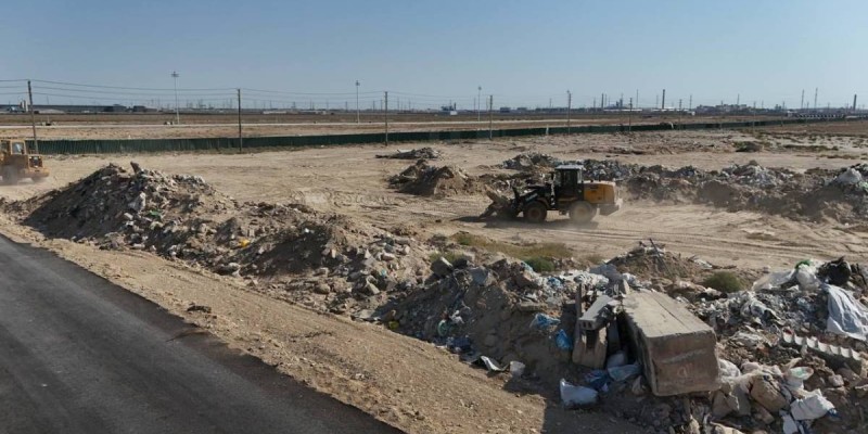 Ақтауда заңсыз төгілген 17 қоқыс алаңы жойылды