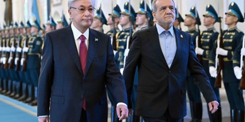 Астанаға Иран президенті Масуд Пезешкиан іс-сапармен келді