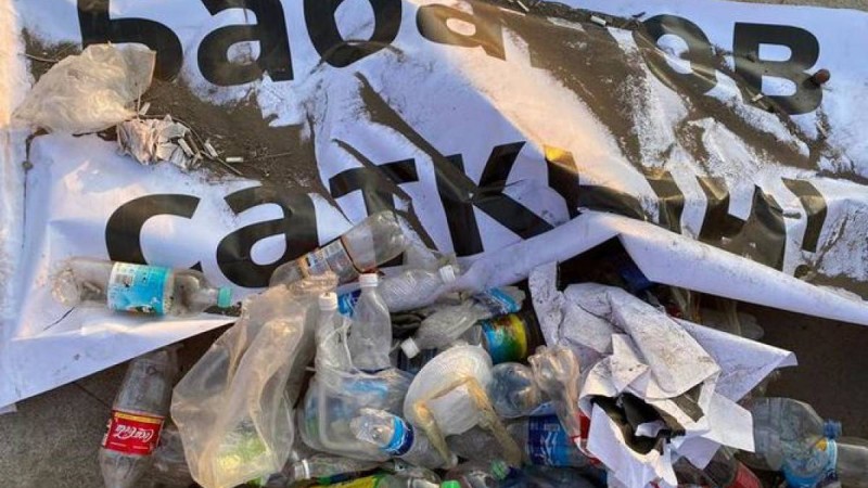 Бішкектің орталығы. 10 қазан. Фоторепортаж.