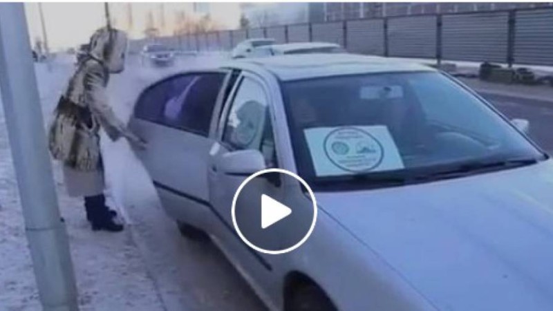 Аязды Астанадағы мейірім акциясы (видео).