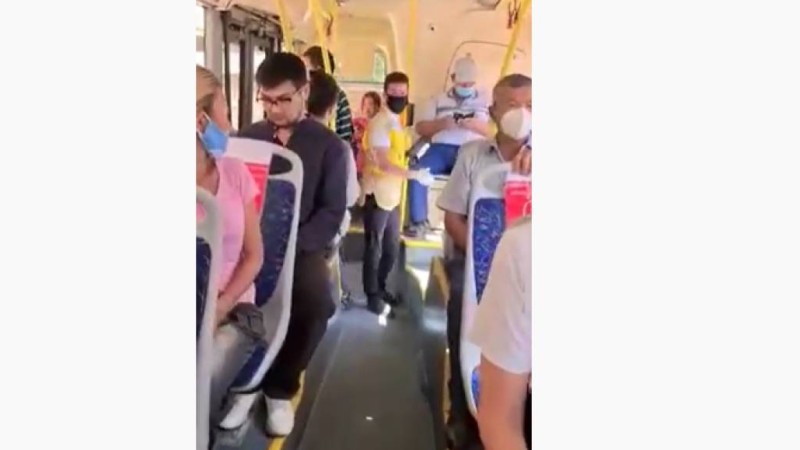 Автобус жолаушысы: Коронавирус сандырақ.