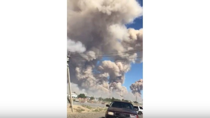 Дандыбаев: Әскери қоймадағы қару-жарақтың көбі совет заманынан қалған, уақыты өткен.