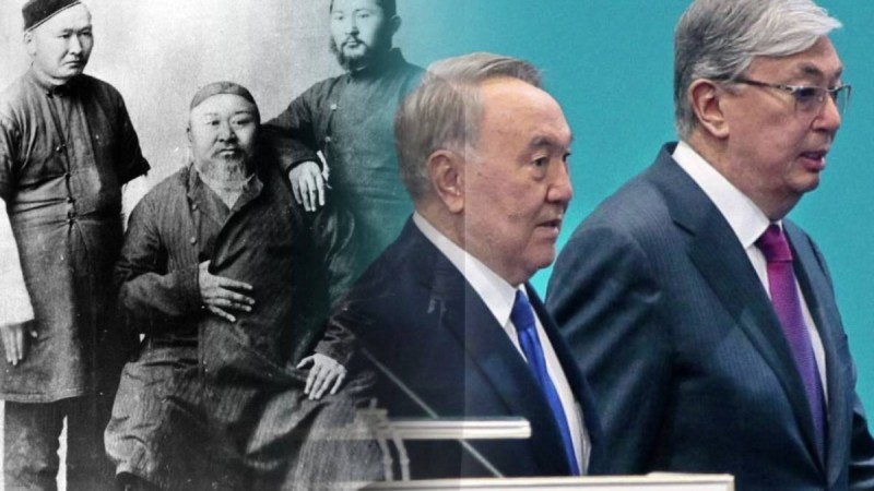 Абай туралы Назарбаевтың баяндамасы және Тоқаевтың мақаласы.