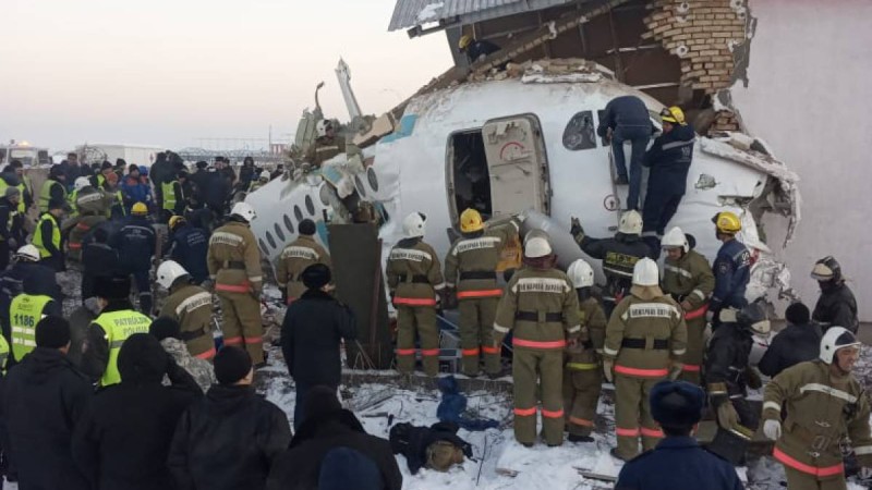 Ұшақ апаты: 14 адам қаза тапты, 17 адам өте ауыр халде жатыр.