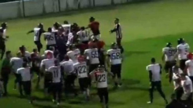 Грузия мен Қазақстан құрамалары арасындағы жолдастық матч төбелеске ұласты.