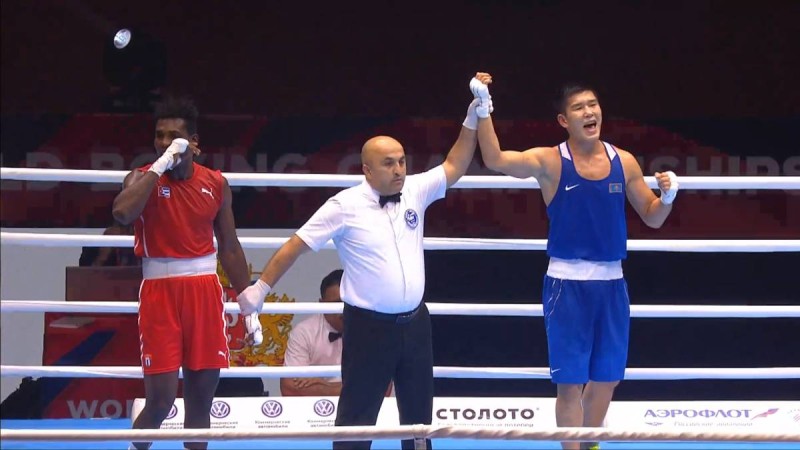 Бекзат төрт дүркін әлем чемпионын жеңді (видео).