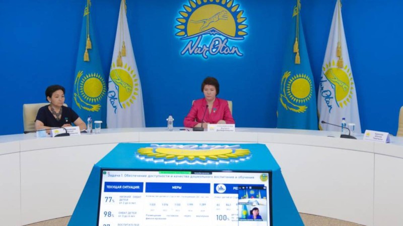 «Нұр Отан» білім және ғылым мәселесін талқылады.