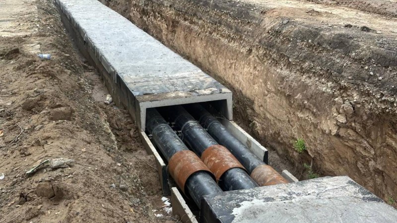 Алматыда жылу желісін ауыстыру үш жылда әрең аяқталды.