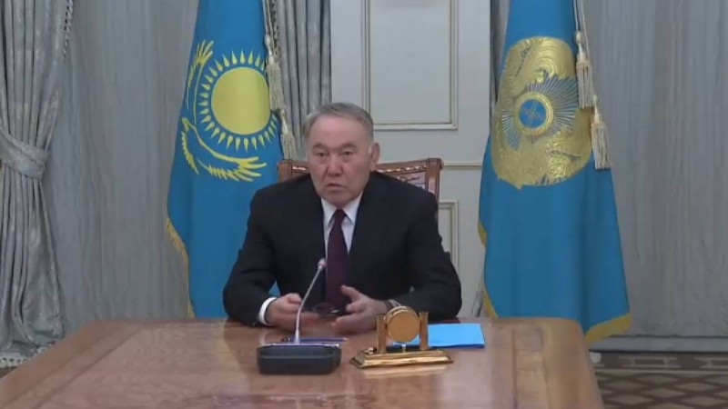 Президент Нұрсұлтан Назарбаев арнайы мәлімдеме жасады (видео).