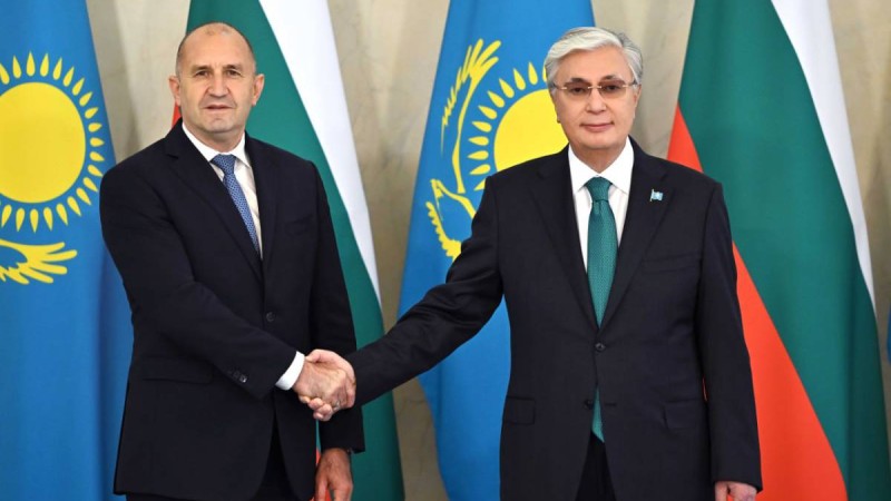 Тоқаев Болгария президентімен кездесті.