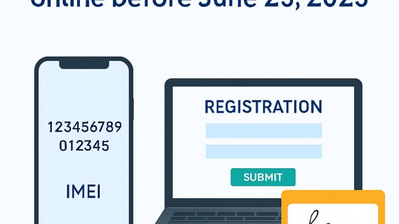 Телефонды 2025 жылдың 25 маусымына дейін тіркеу қажет – байланыстан ажырап қалмау үшін не істеу керек?.