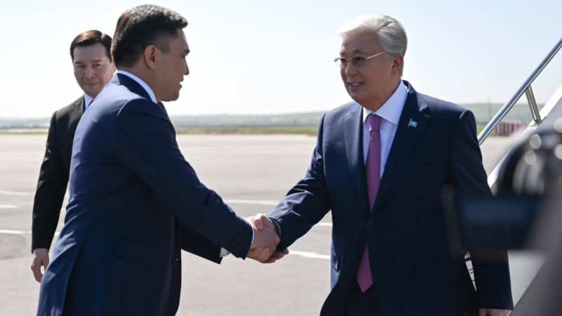 Президент Қасым-Жомарт Тоқаев Шымкент қаласына келді.