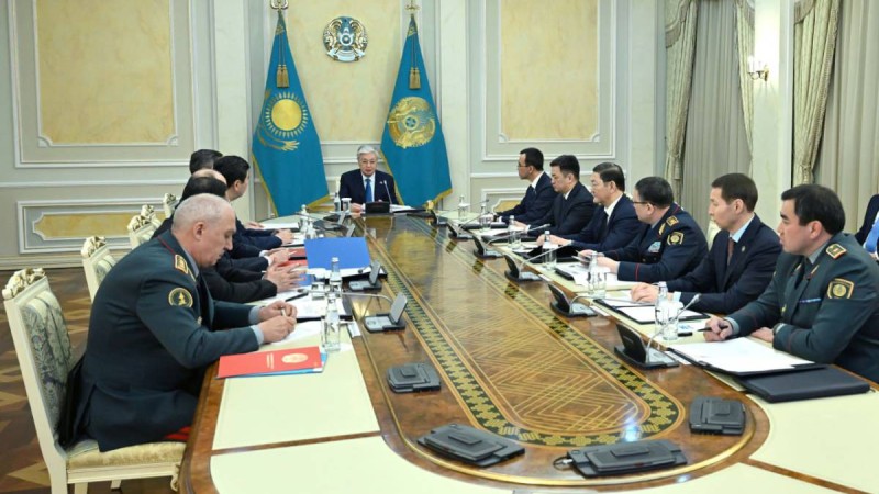 Мемлекет басшысы Қауіпсіздік Кеңесінің отырысын өткізді.
